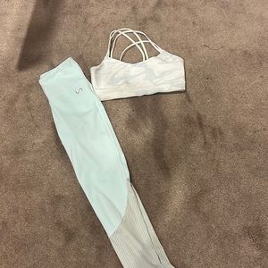 TLF apparel sports bra and leggings